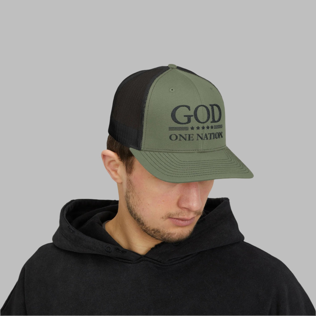 One Nation Under God Snapback Trucker Hat