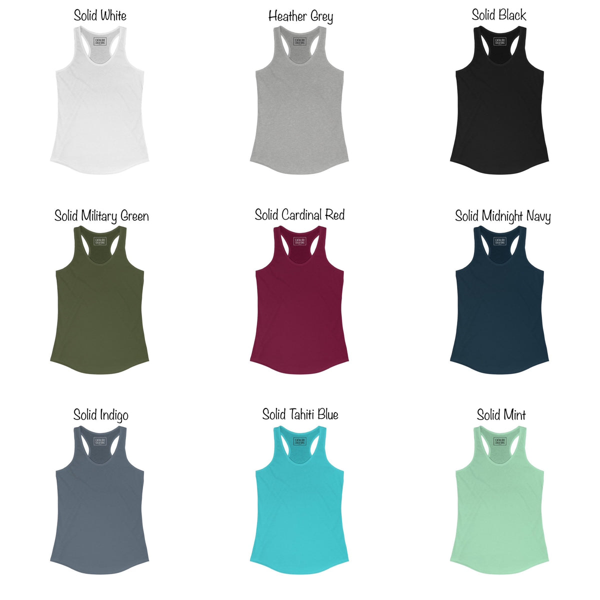 Women's Racerback Nautical Bible Verse Tank Top
