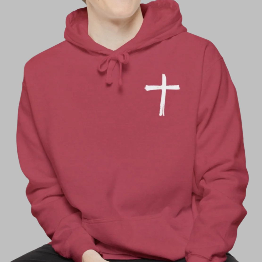No Weapon Formed Against Me Shall Prosper Bible Verse Premium Hoodie