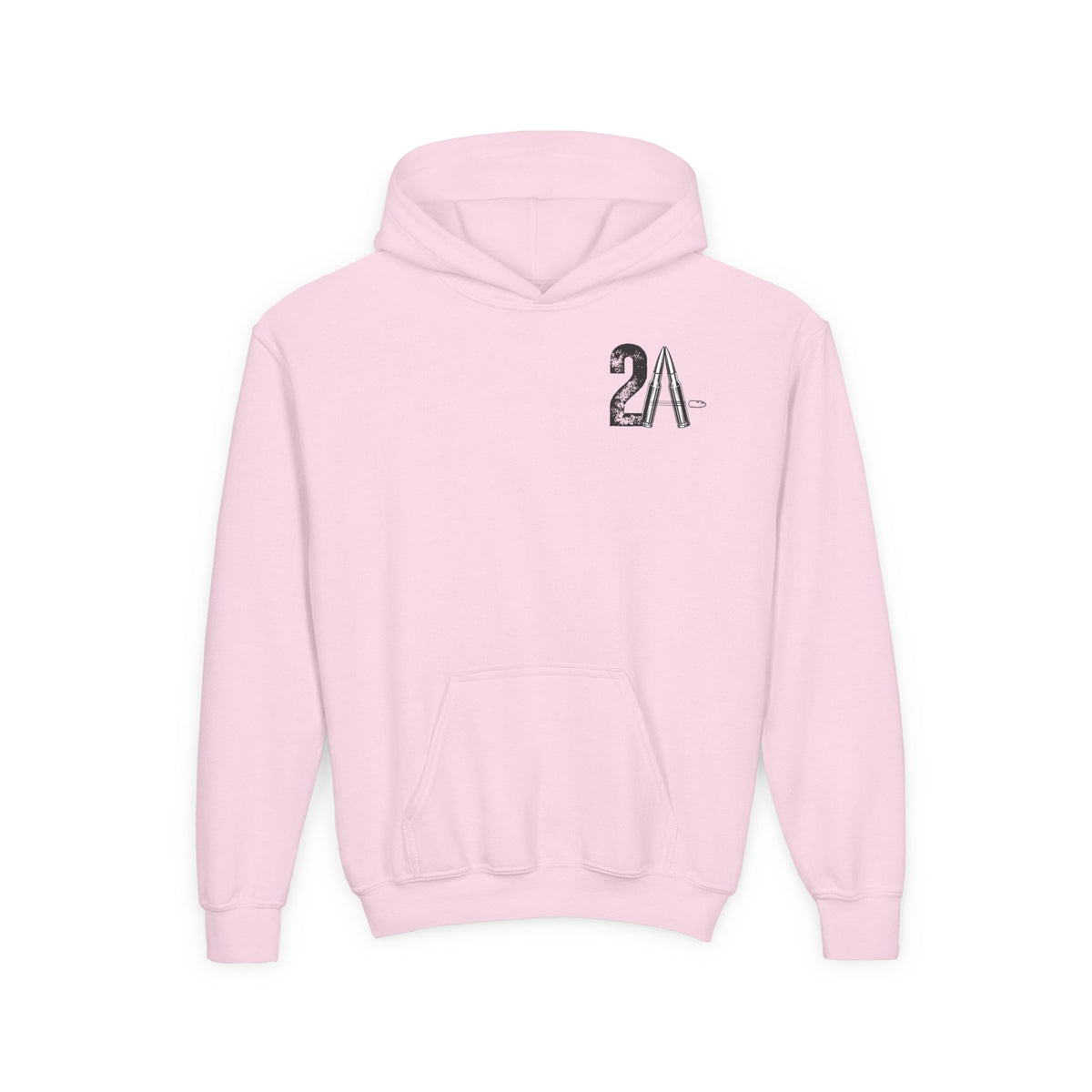 Youth 2nd Amendment Flag Design Hoodie, Kids 2A Sweatshirt, Gift for Teens, Patriotic Apparel, Flag Hoodie