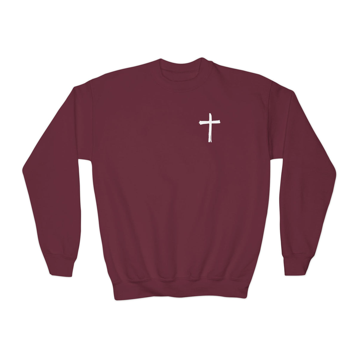 Kids Be Bold As A Lion Youth Crewneck Sweatshirt