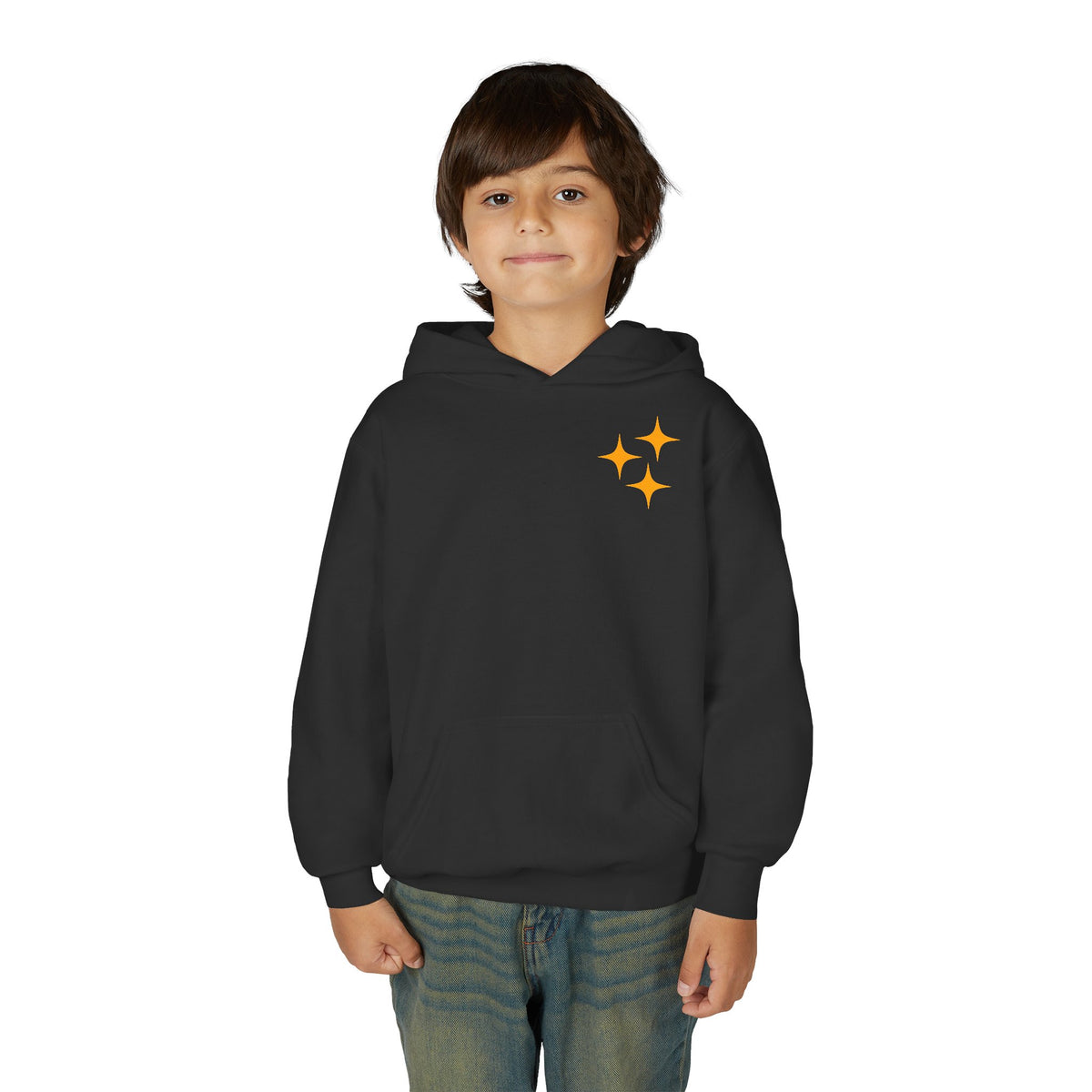 Youth Psalm 19 Hooded Sweatshirt, Cozy Kids Christian Apparel, 'The Heavens Declare The Glory Of God' Teen Bible Verse Hoodie