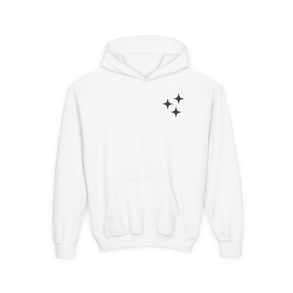 Youth Psalm 19 Hooded Sweatshirt, Cozy Kids Christian Apparel, 'The Heavens Declare The Glory Of God' Teen Bible Verse Hoodie