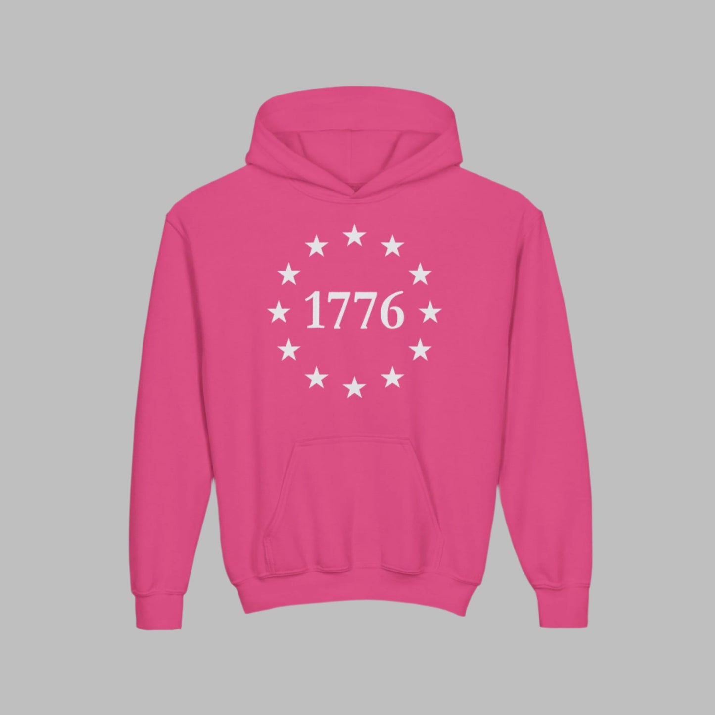 Kids One Nation Under God Youth Hooded Sweatshirt