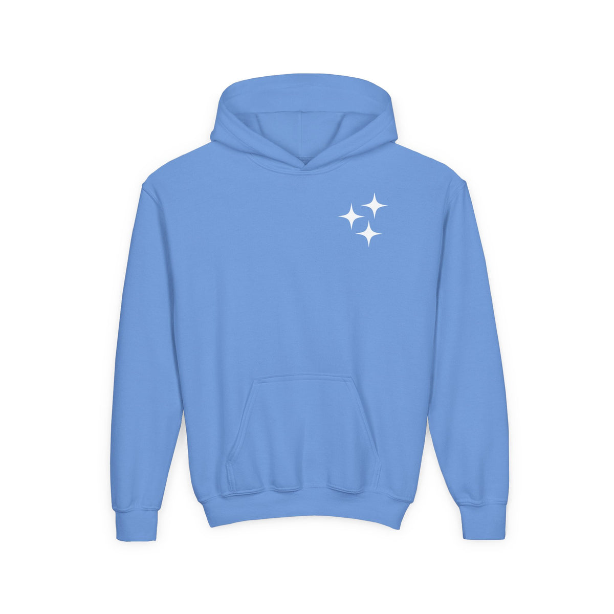 Youth Psalm 19 Hooded Sweatshirt, Cozy Kids Christian Apparel, 'The Heavens Declare The Glory Of God' Teen Bible Verse Hoodie