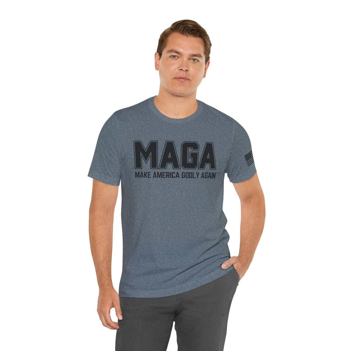 Make America GODLY Again Short Sleeve Tee
