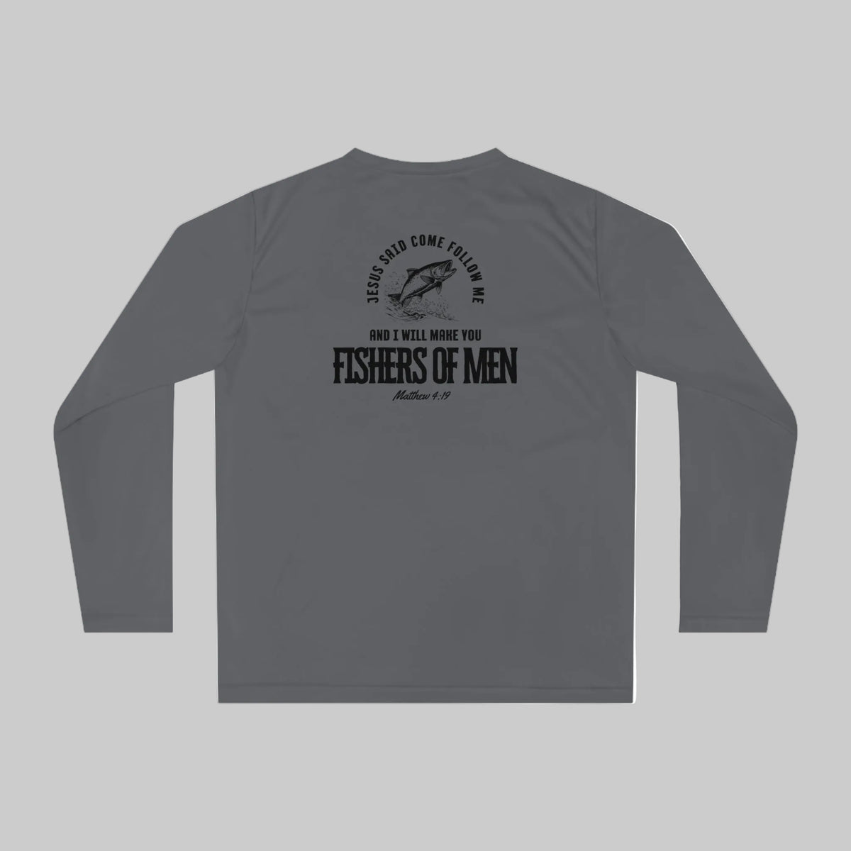 Fishers Of Men UV Protection Long Sleeve Shirt, Scripture Shirt For The Outdoors