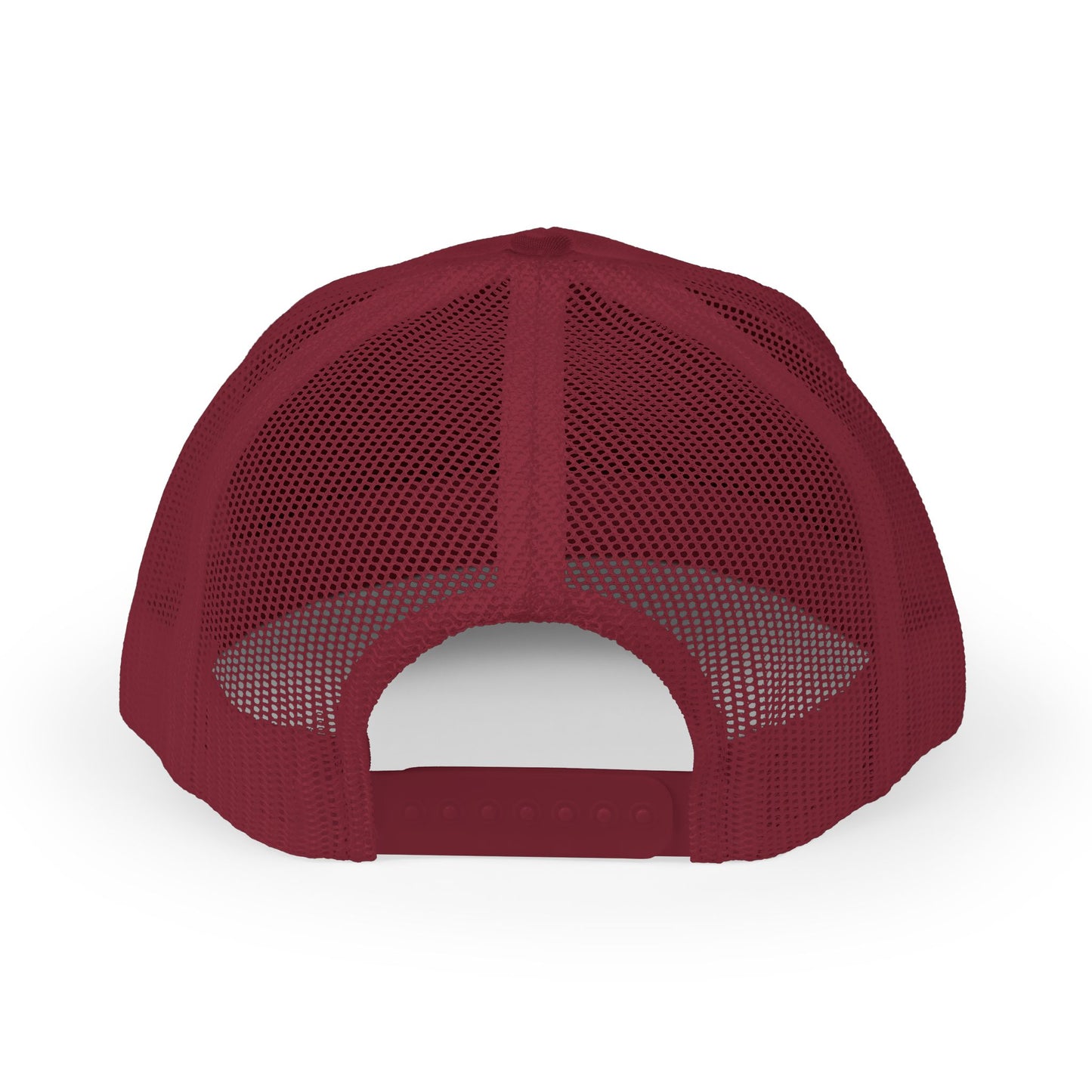 Faith-Inspired Snapback Trucker Cap with Embroidered Cross Design