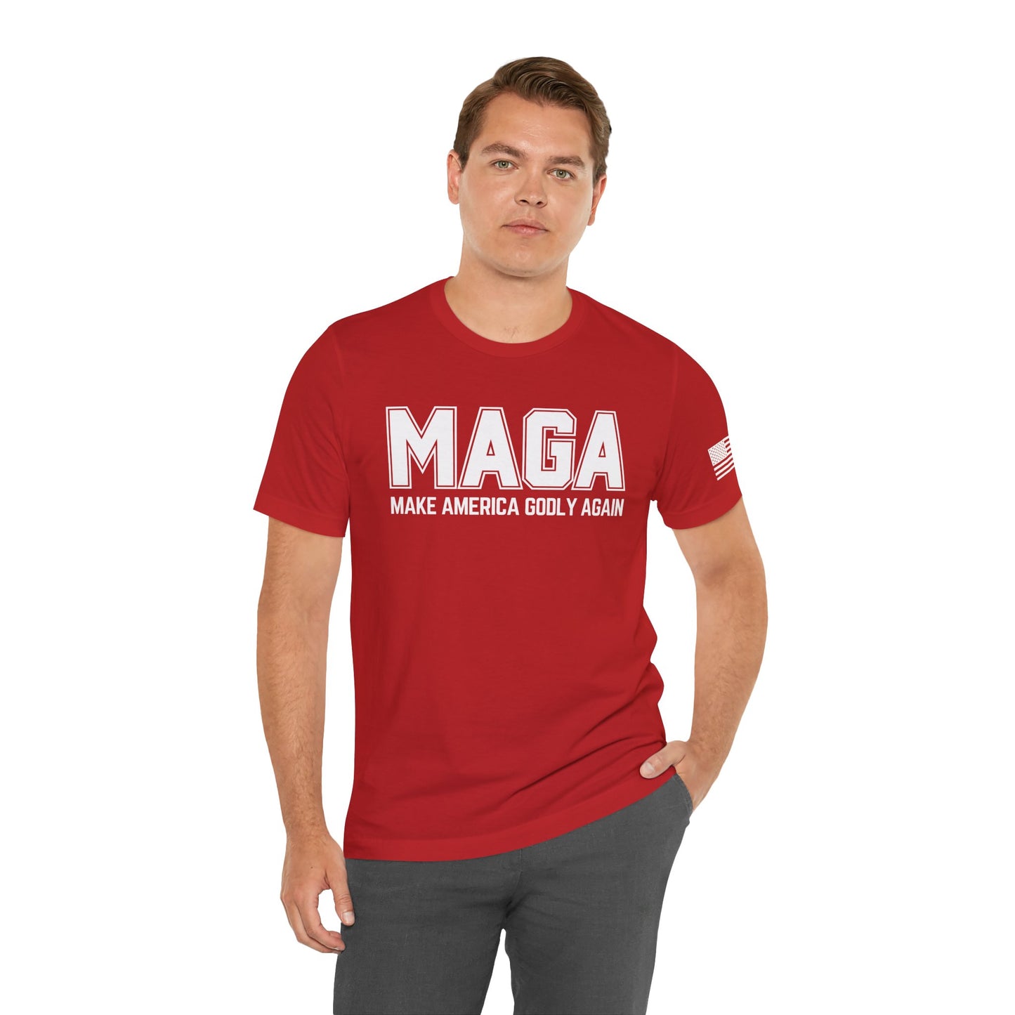 Make America GODLY Again Short Sleeve Tee