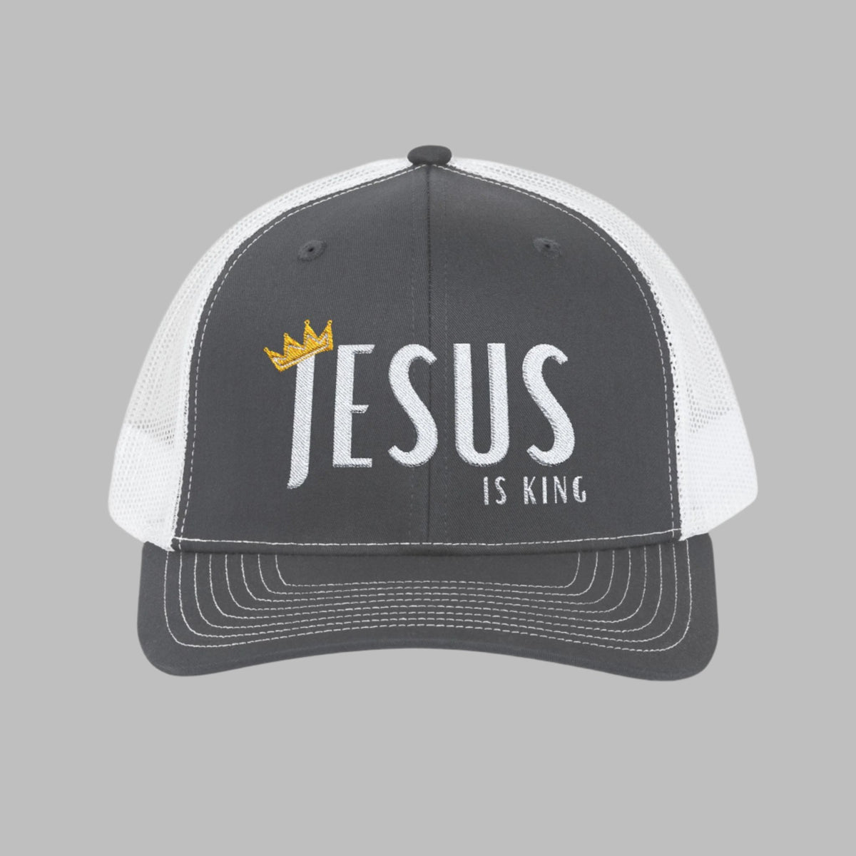 Jesus Is King Snapback Trucker Cap
