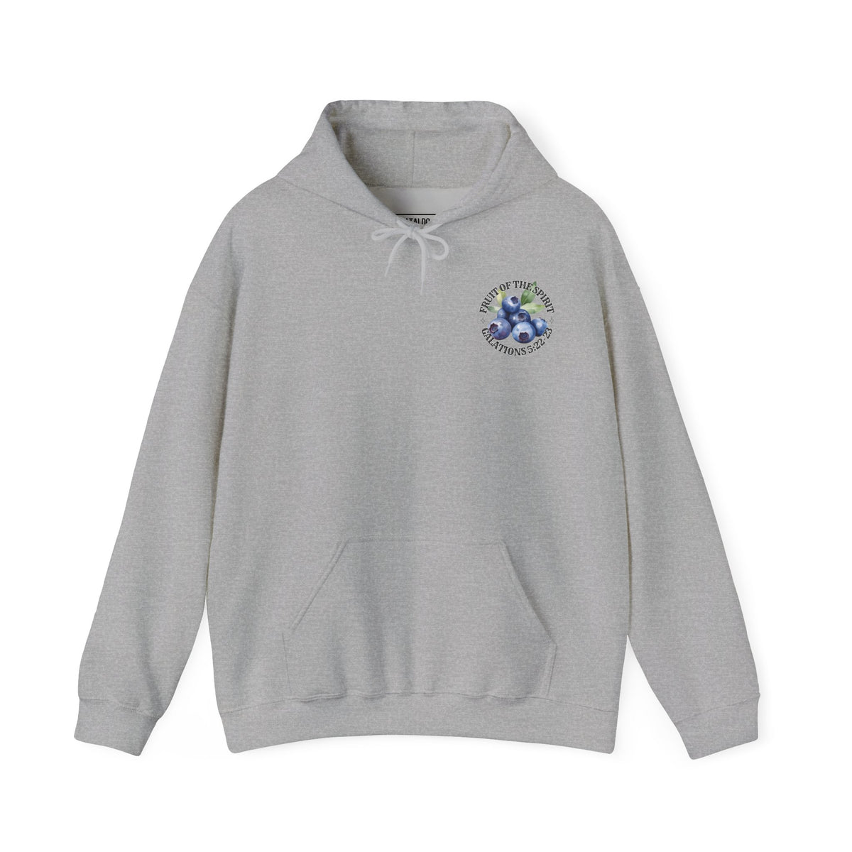 Fruit of the Spirit Christian Hoodie, Galatians 5:22-23 Heavy Blend Hooded Sweatshirt