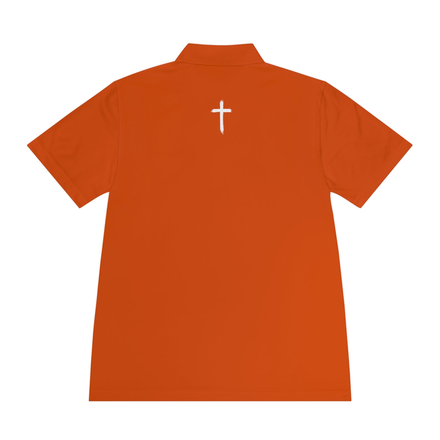Men's 'Fore Christ' Sport Polo Shirt, Faith-Inspired Activewear, Christian Polo for Golf & Casual Outings, Men's Casual Wear