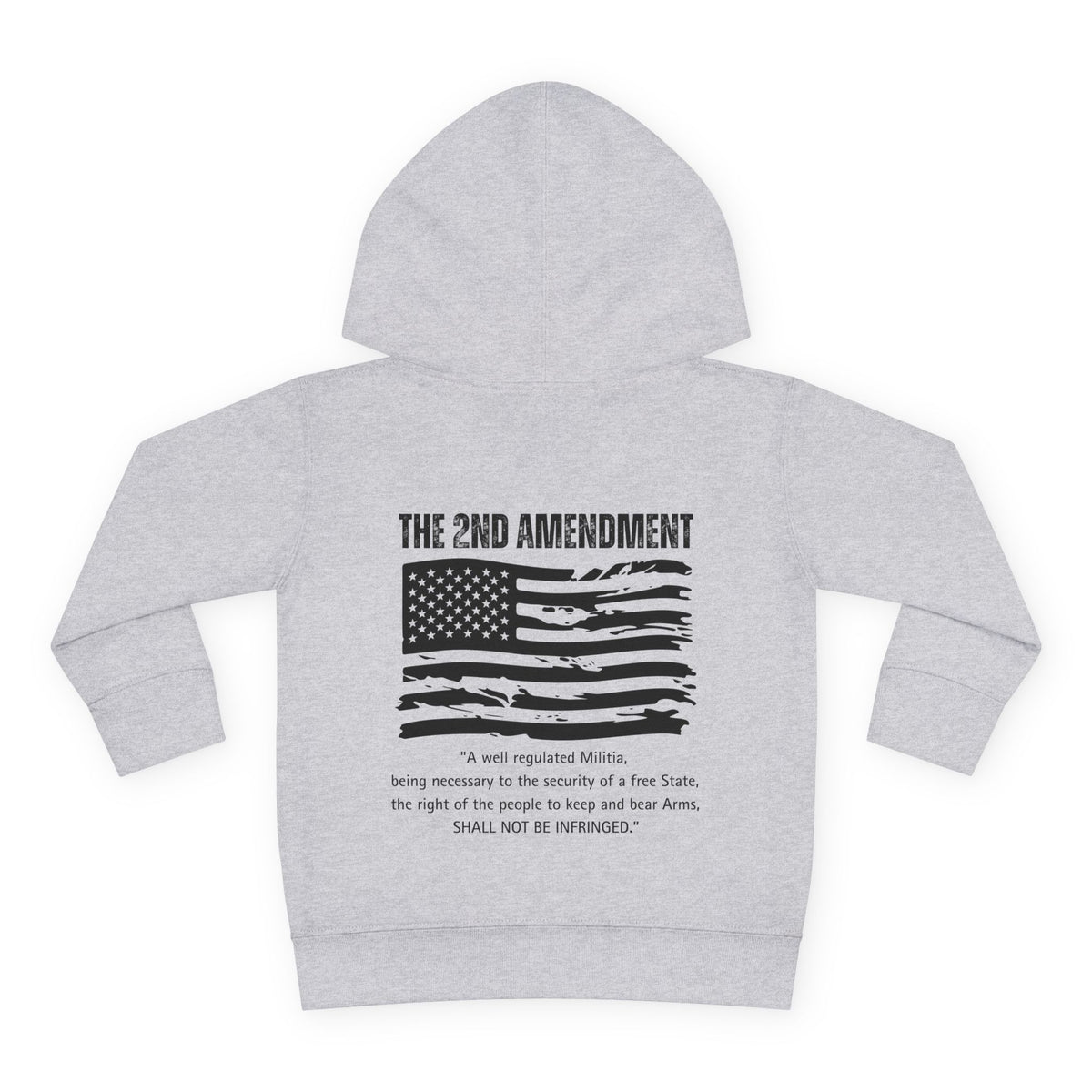 Toddler 2nd Amendment Pullover Fleece Hoodie, Cute Kids Hoodie, American Pride, Gift for Patriots, Cozy Toddler Wear