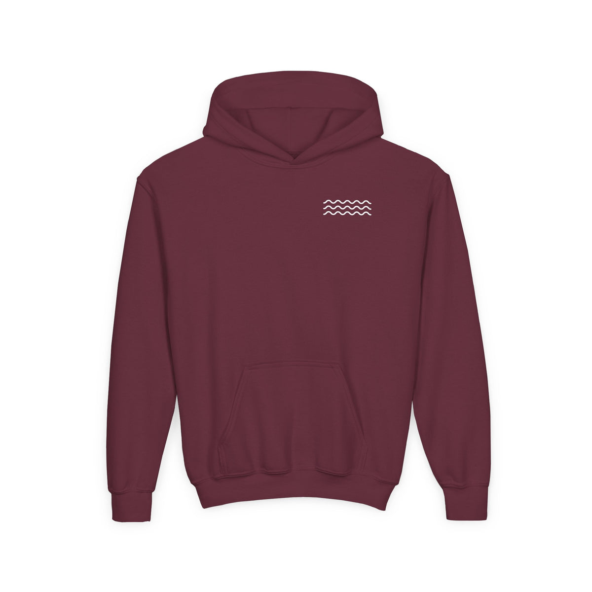 Youth 'Even The Wind And The Waves Obey Him' Bible Verse Hoodie, Beach Vibes Kids Hooded Sweatshirt, Faith-Inspired Teen Hoodie