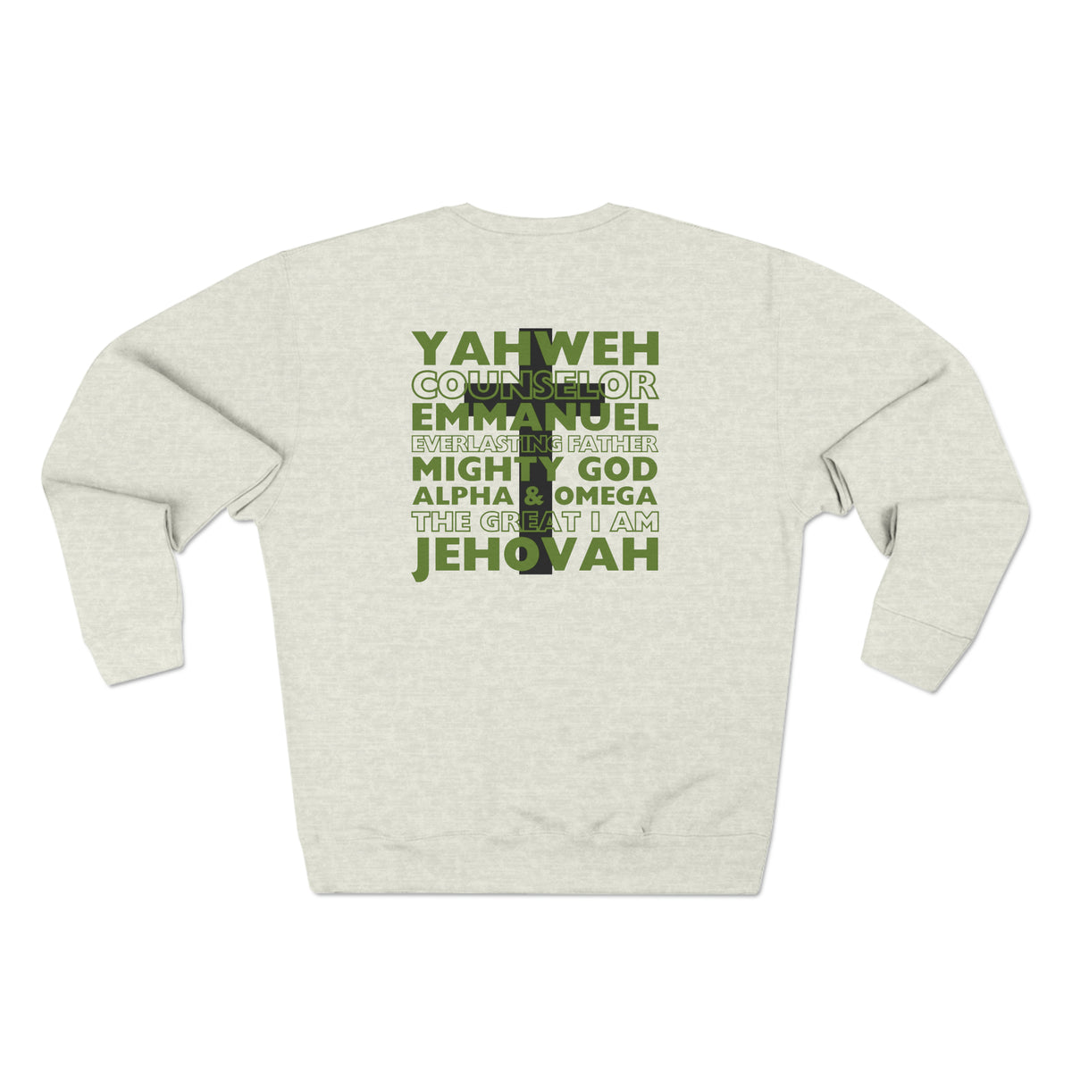 Super Soft YAHWEH Crewneck Sweatshirt