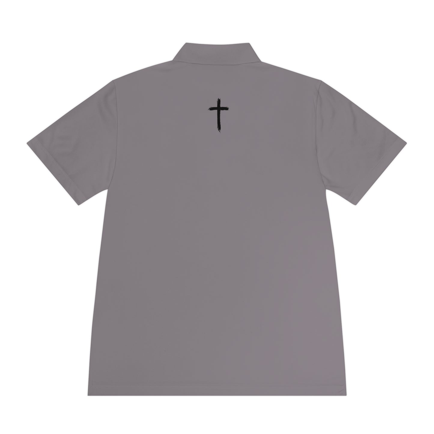 Men's 'Fore Christ' Sport Polo Shirt, Faith-Inspired Activewear, Christian Polo for Golf & Casual Outings, Men's Casual Wear