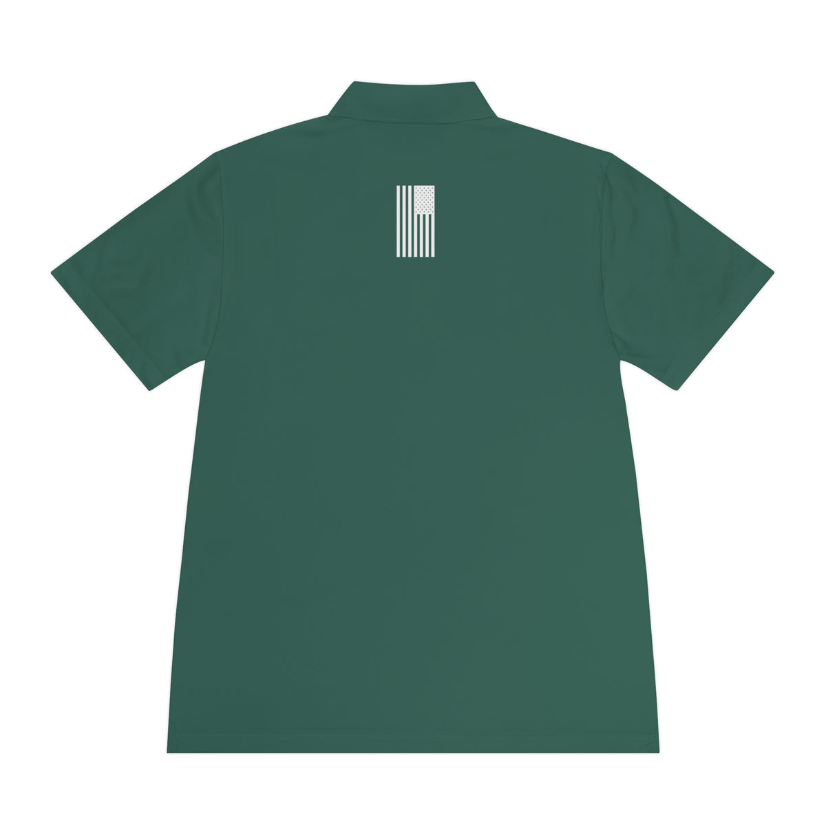 Patriotic Men's Sport Polo Shirt - Patriotic Eagle And American Flag Golf Polo