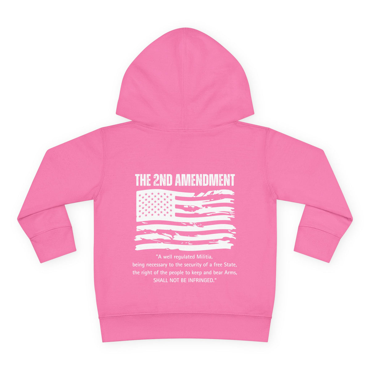 Toddler 2nd Amendment Pullover Fleece Hoodie, Cute Kids Hoodie, American Pride, Gift for Patriots, Cozy Toddler Wear