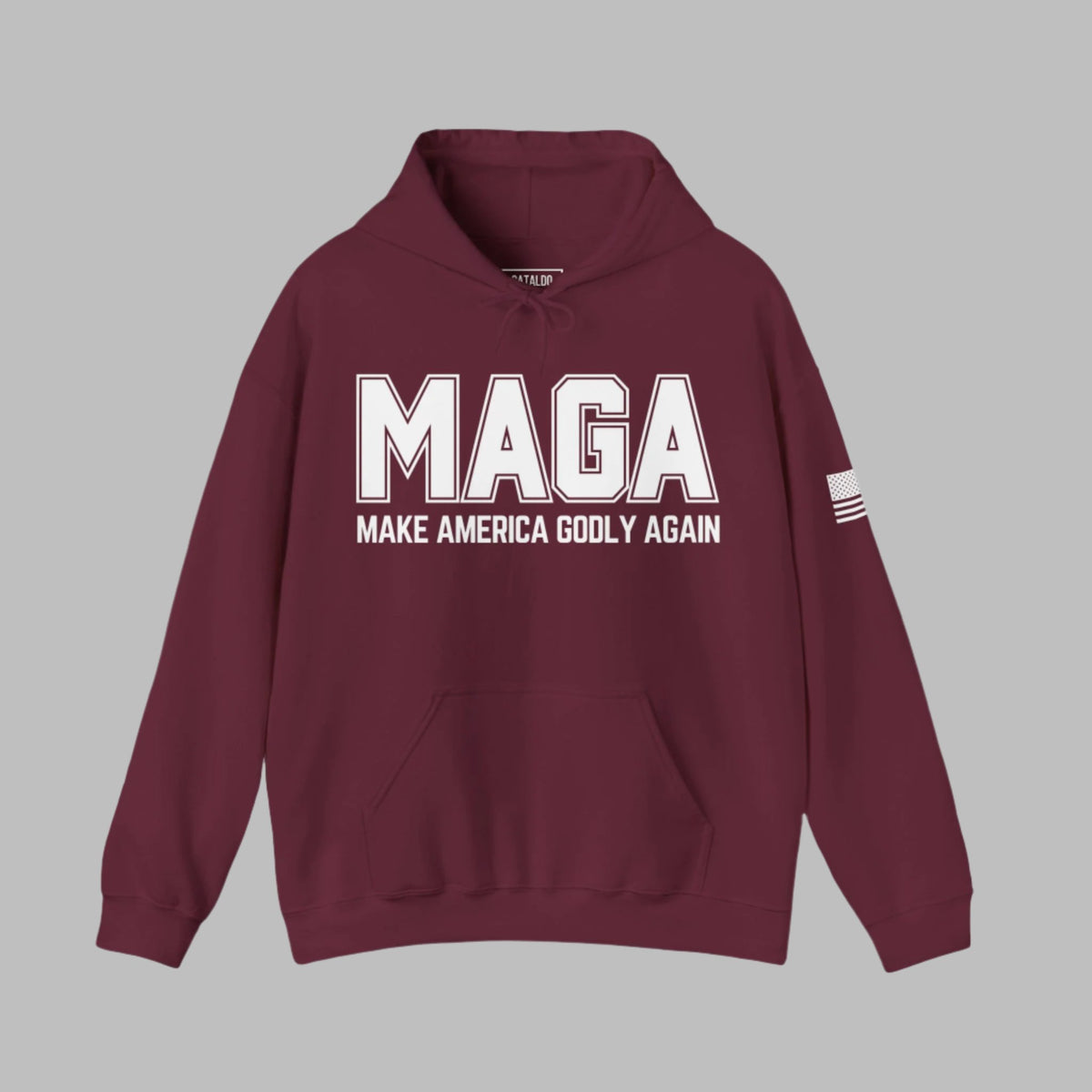 Make America Godly Again Heavyweight Hoodie