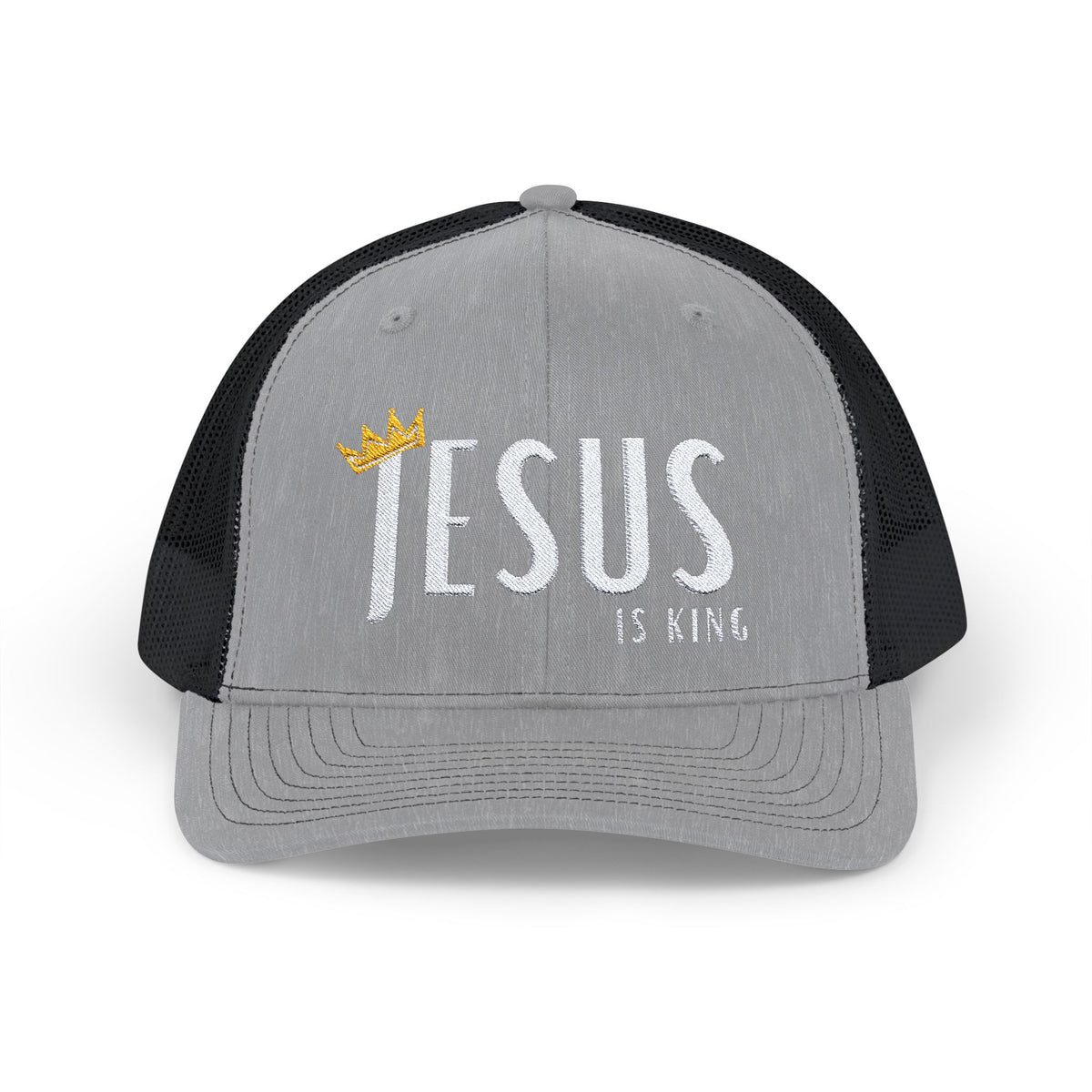 Jesus Is King Snapback Trucker Cap