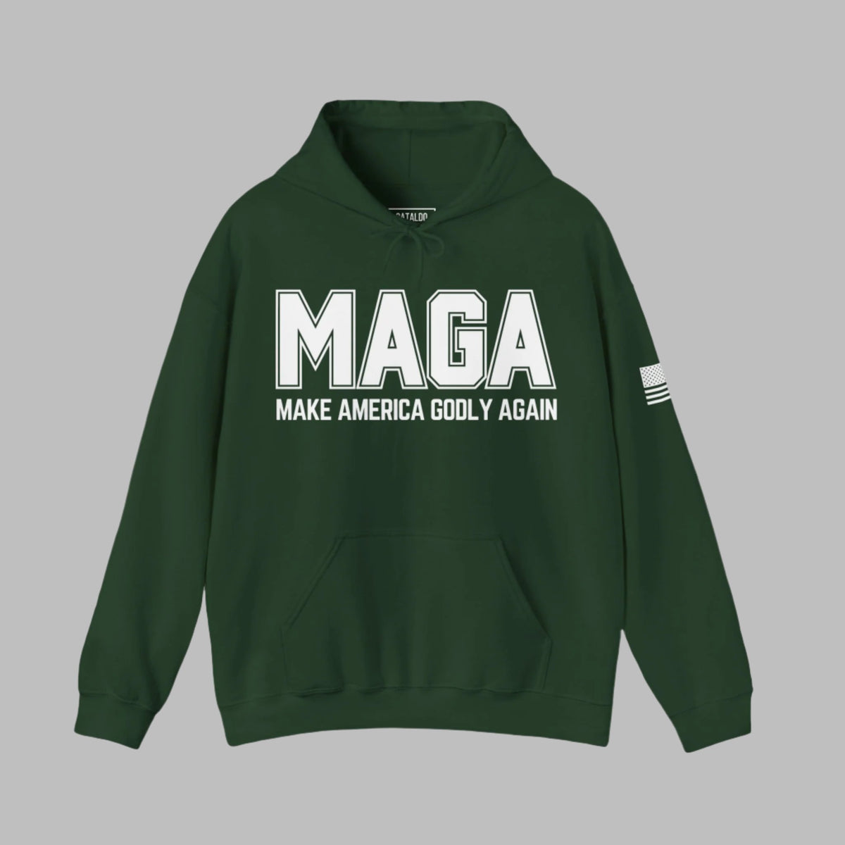 Make America Godly Again Heavyweight Hoodie