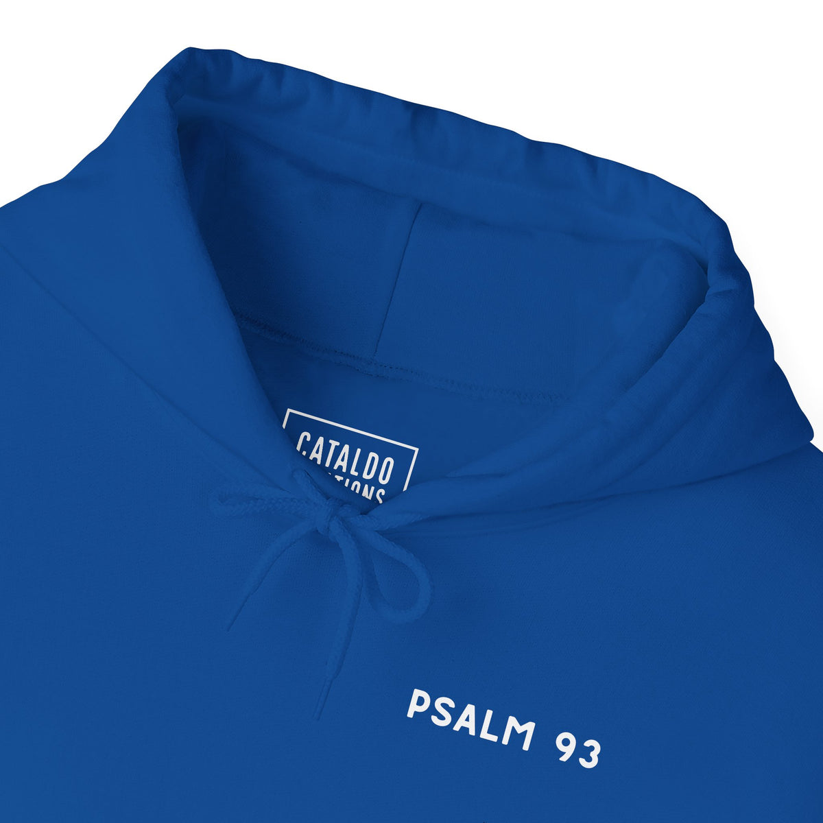Faith-Inspired Psalm 93 Hooded Sweatshirt, 'Mightier Than The Waves Of The Sea' Cozy Hoodie, Christian Sweatshirt