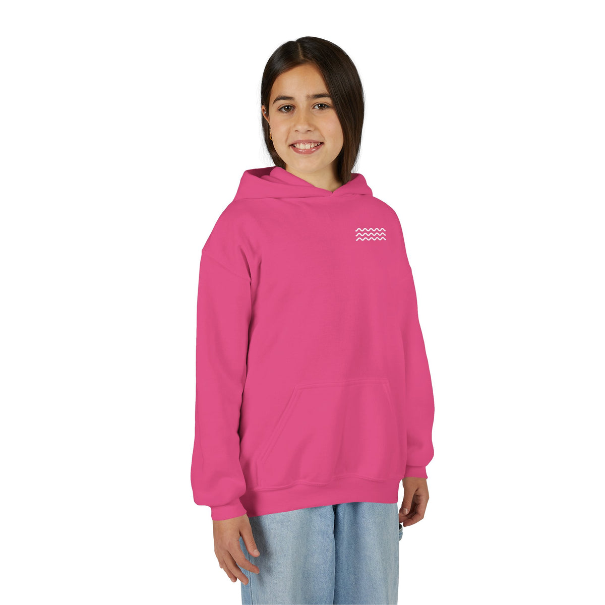 Youth 'Even The Wind And The Waves Obey Him' Bible Verse Hoodie, Beach Vibes Kids Hooded Sweatshirt, Faith-Inspired Teen Hoodie