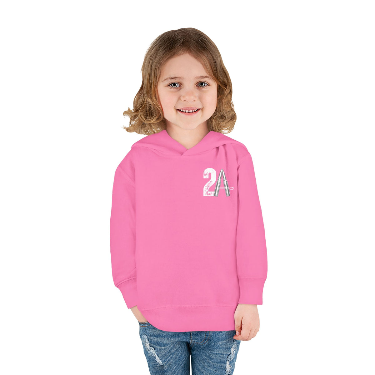 Toddler 2nd Amendment Pullover Fleece Hoodie, Cute Kids Hoodie, American Pride, Gift for Patriots, Cozy Toddler Wear