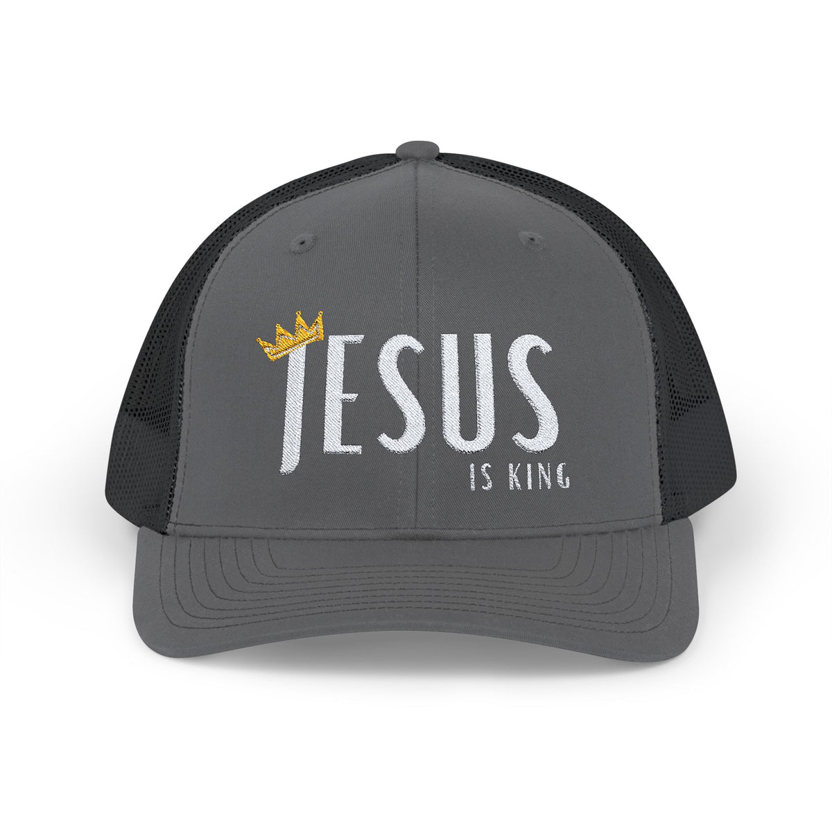 Jesus Is King Snapback Trucker Cap
