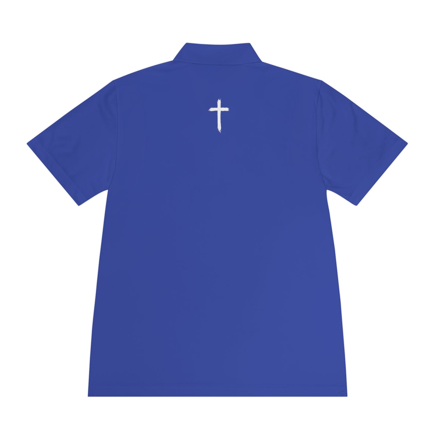 Men's 'Fore Christ' Sport Polo Shirt, Faith-Inspired Activewear, Christian Polo for Golf & Casual Outings, Men's Casual Wear