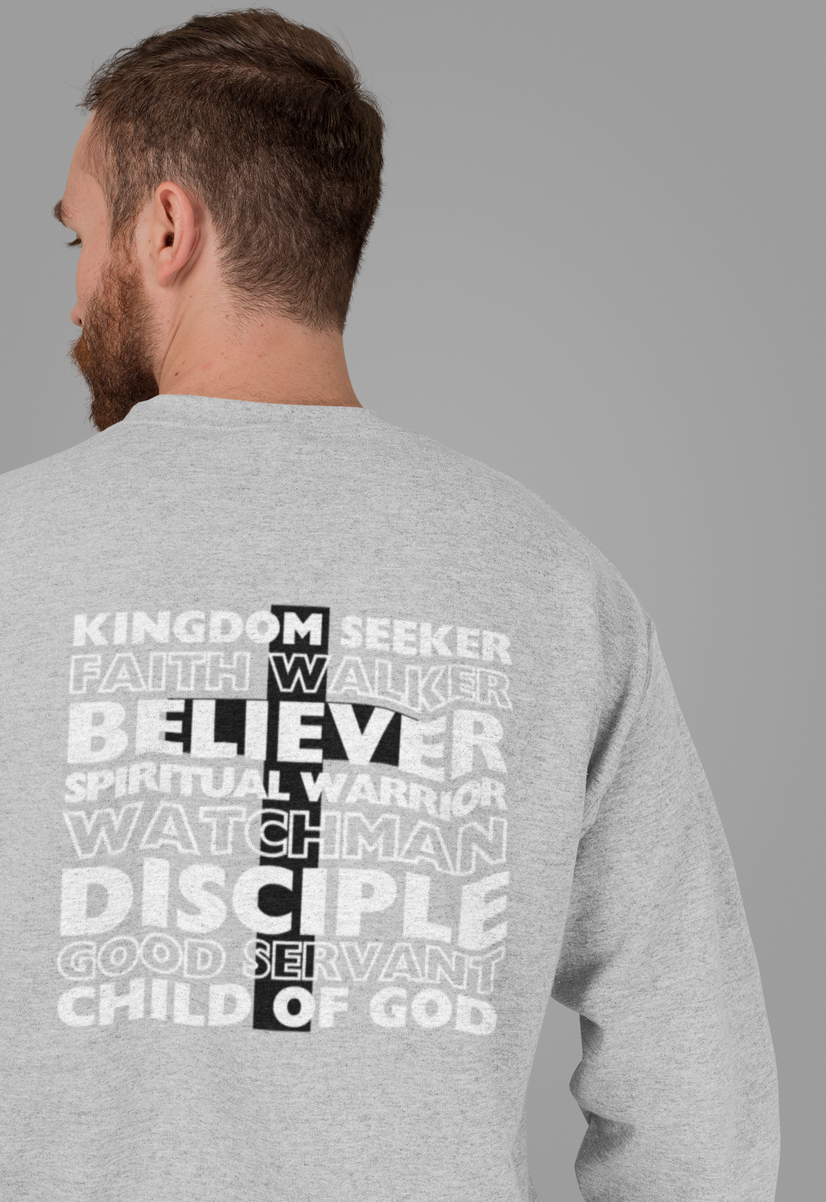 Super Soft Christian Child Of God Sweatshirt. Believer Crewneck Sweatshirt