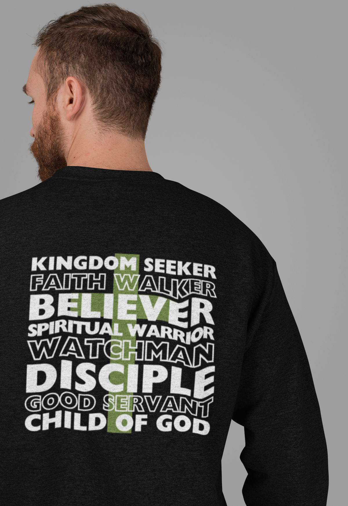 Super Soft Christian Child Of God Sweatshirt. Believer Crewneck Sweatshirt