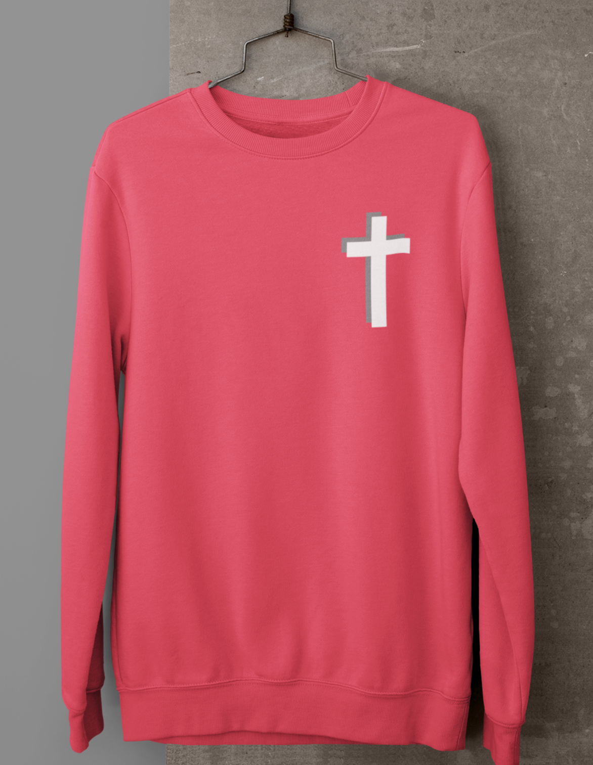 Child Of God Christian High Quality Unisex Sweatshirt. Believer Crewneck. Names For God's Children Comfort Colors Garment Dyed Sweatshirt. Cross