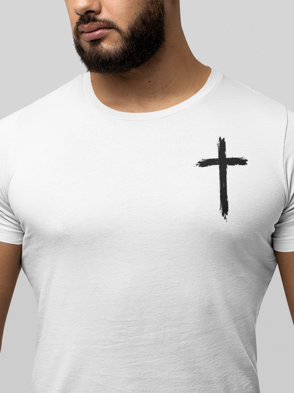 Mightier Than The Waves Of The Sea Bible Verse Adult Short Sleeve Tee