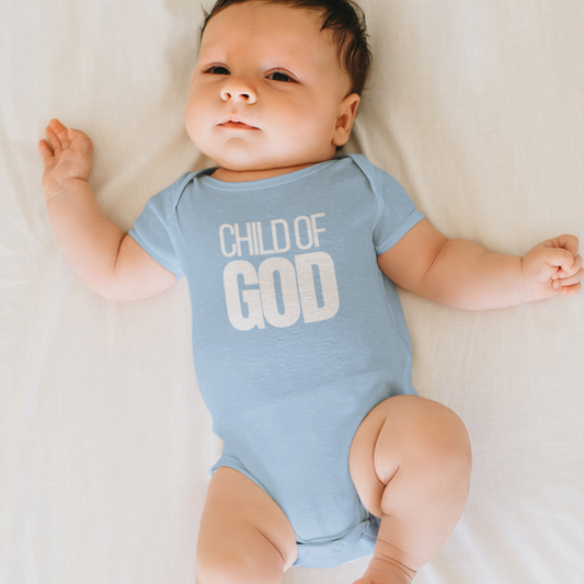 Child of God Baby Onesie | Christian Infant Bodysuit | Faith-Based Baby Clothing
