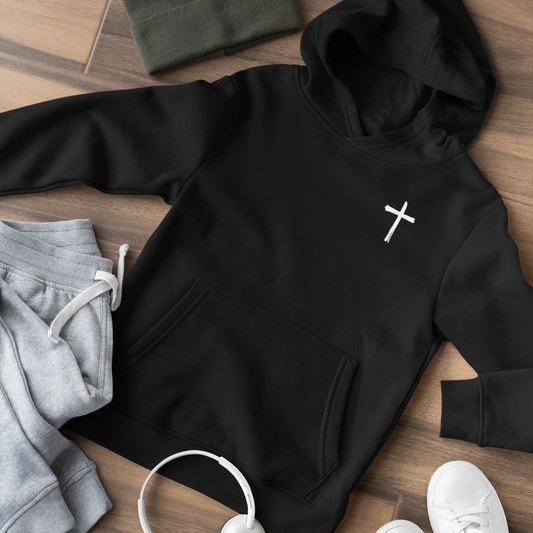 Kids Lions Never Bow Down To Hyenas Hooded Sweatshirt