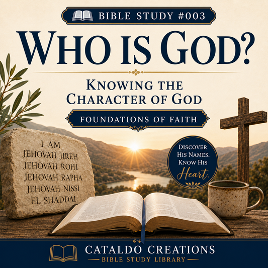 Bible Study #003: Knowing the Character of God