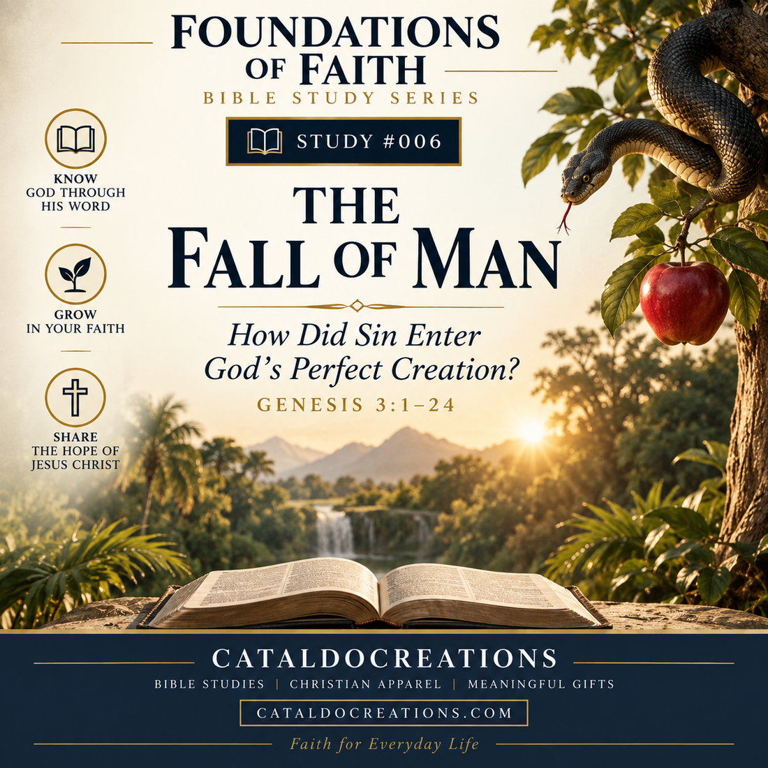 Bible Study #006: The Fall Of Man