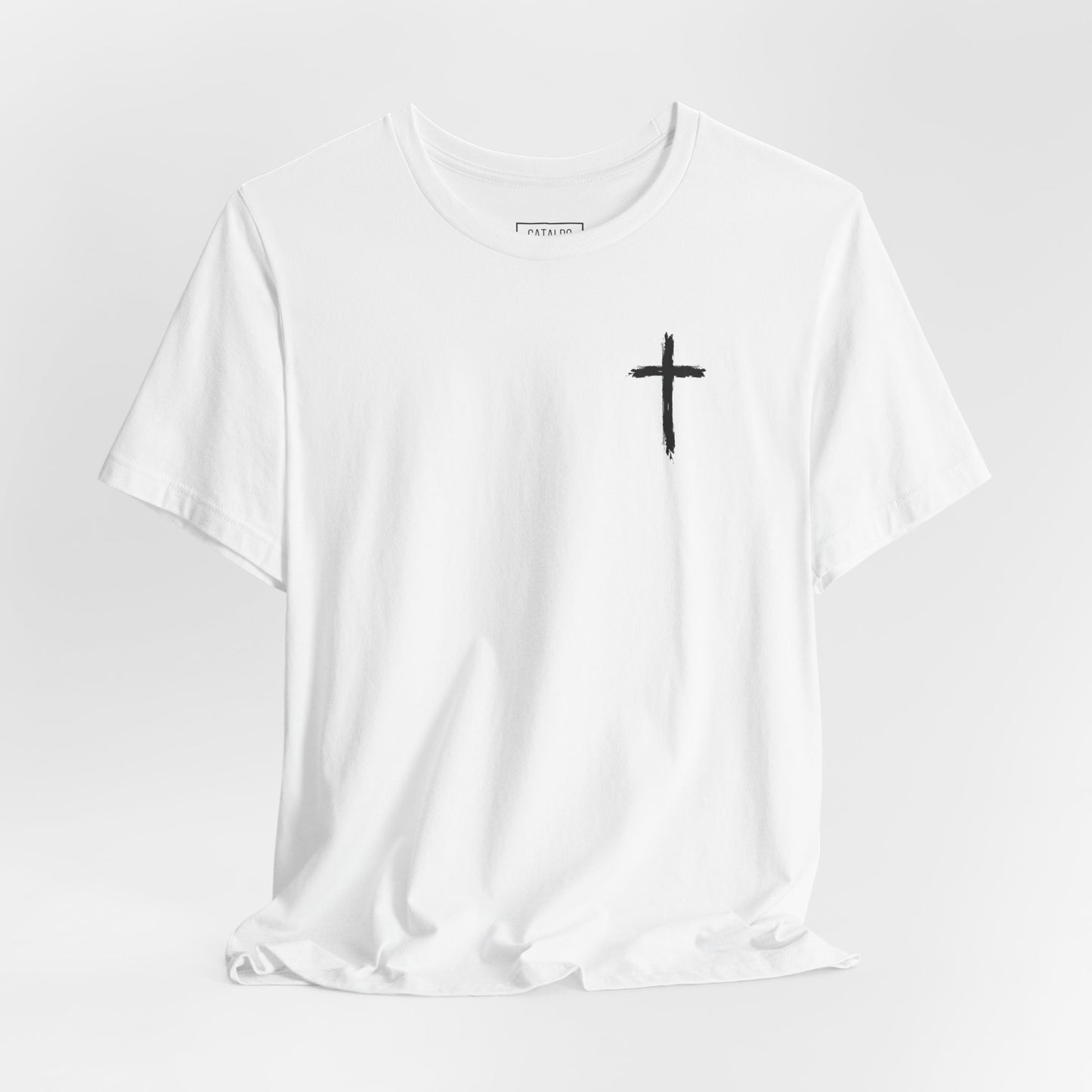 Look at the Birds Christian Tee — Matthew 6:26 Cross Graphic T‑Shirt