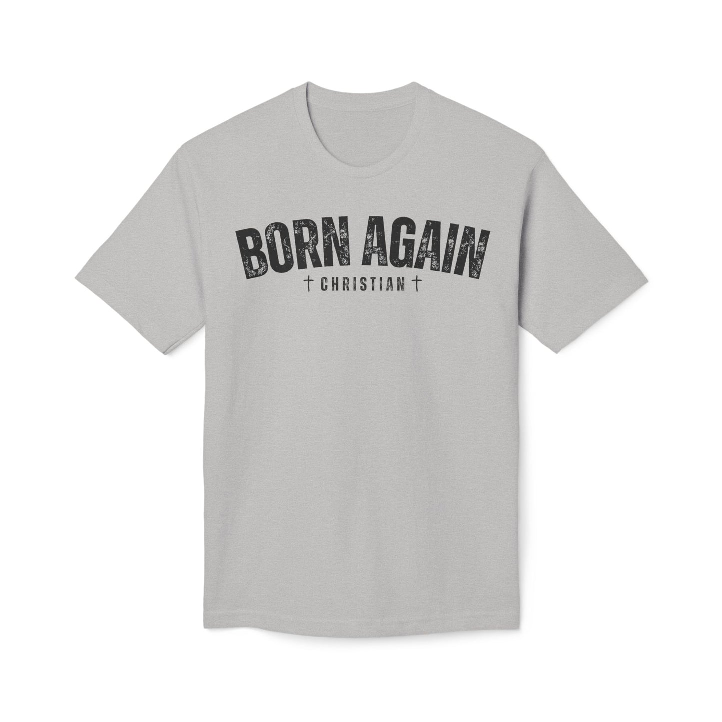 Made In The USA Born Again Christian Apparel, Born Again Cross Tee, Faith-Based Gift, Casual Wear, Spiritual Clothing