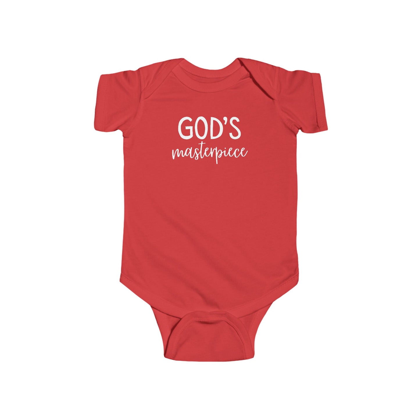 God's Masterpiece Baby Onesie | Christian Infant Bodysuit | Faith-Based Baby Gift
