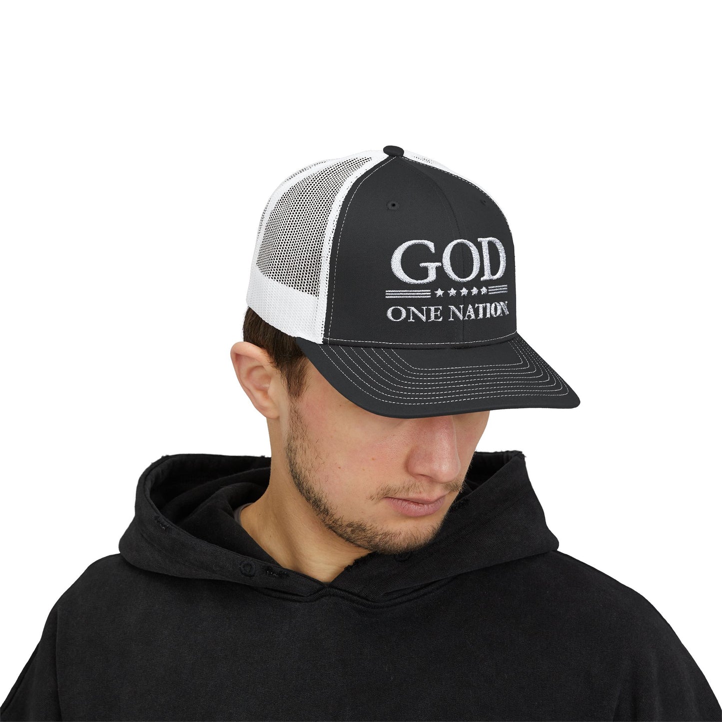 One Nation Under God Snapback. Patriot Trucker Hat