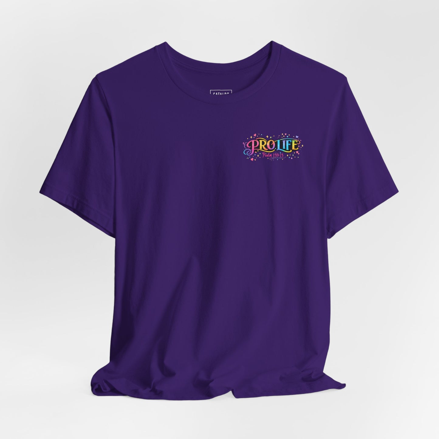 Pro-Life Christian T-Shirt - Psalm 139 Baby in the Womb Faith Tee