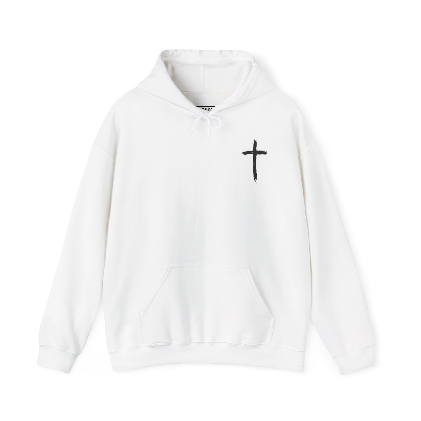 Look At The Birds of the Air Hoodie — Cross Hooded Sweatshirt, Christian Graphic Pullover