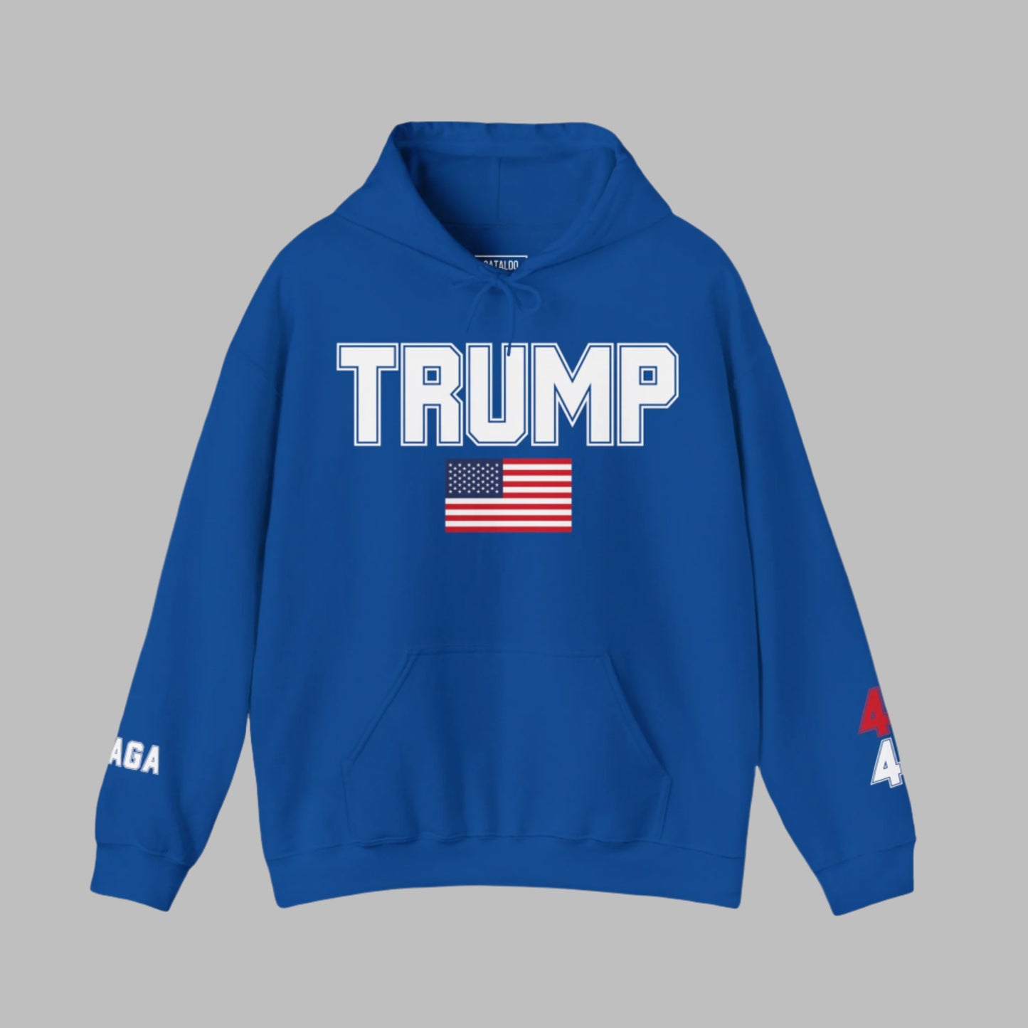 Trump 45-47 Heavyweight Hooded Sweatshirt