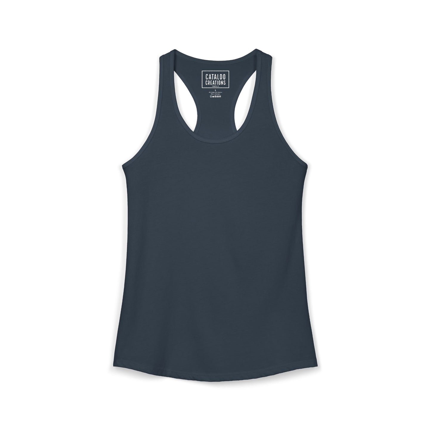 Women's Racerback Nautical Bible Verse Tank Top