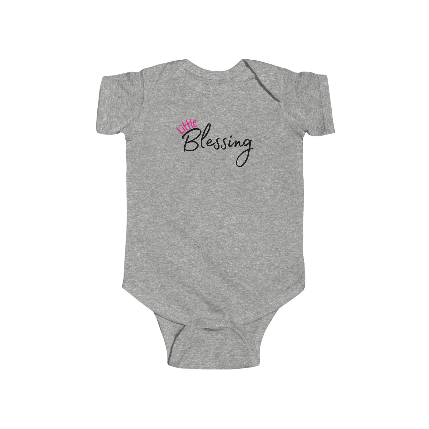 Little Blessing Baby Girl Bodysuit | Christian Infant Onesie | Faith-Based Baby Girl Outfit