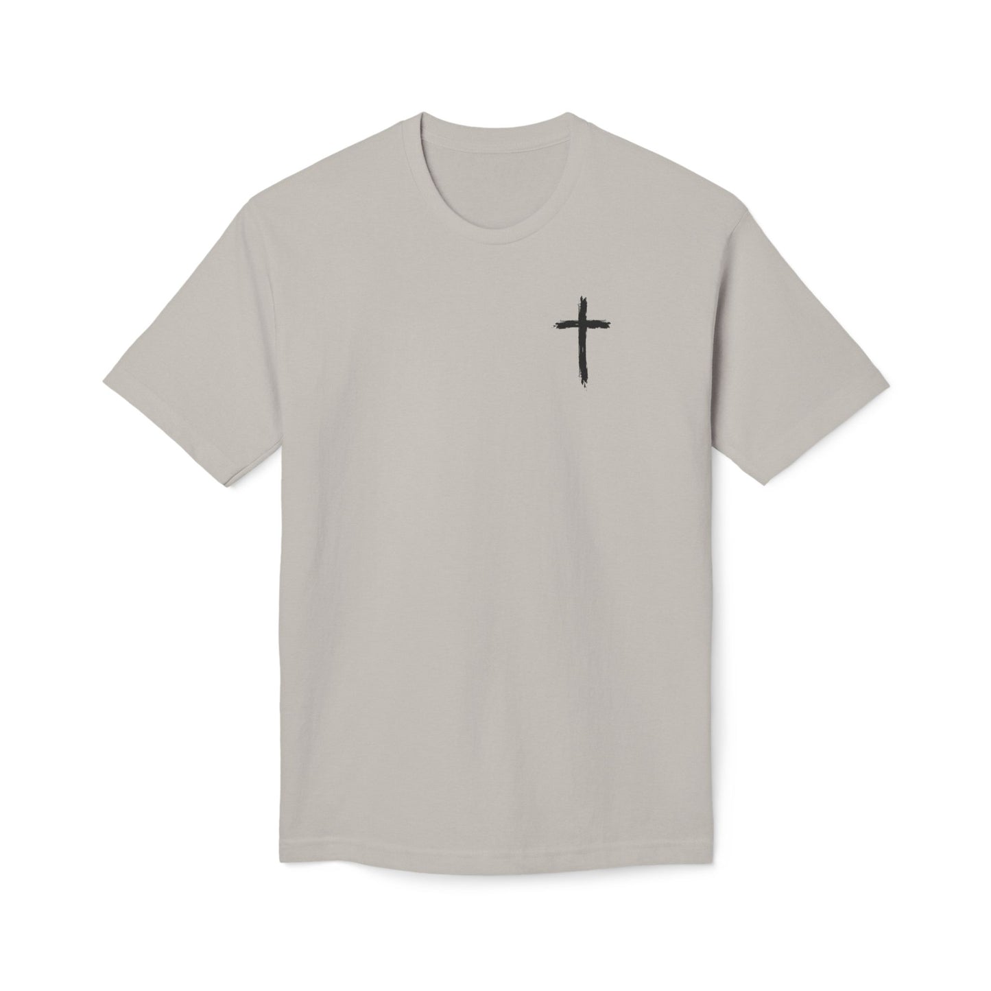 Made In The USA - Bold As A Lion Christian T-Shirt, Inspirational Tee, Faith Apparel, Proverbs 28:1