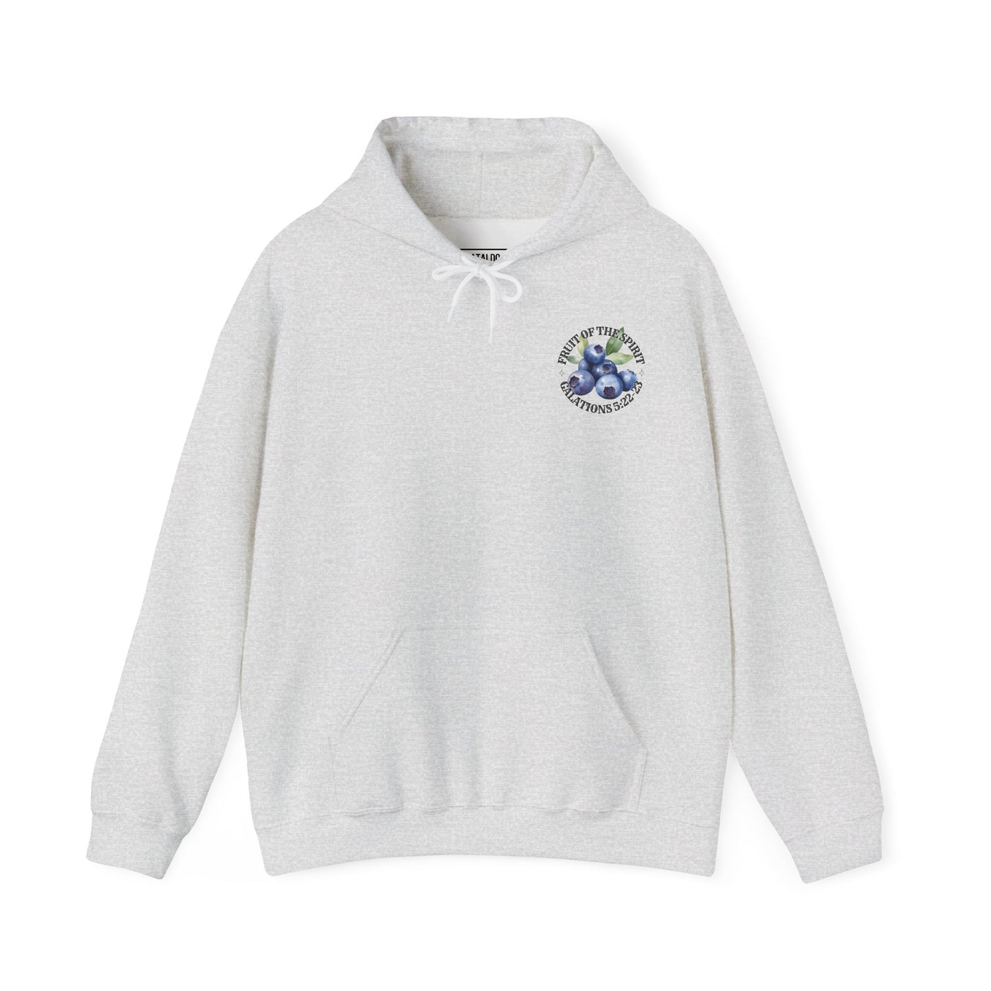 Fruit of the Spirit Christian Hoodie, Galatians 5:22-23 Heavy Blend Hooded Sweatshirt
