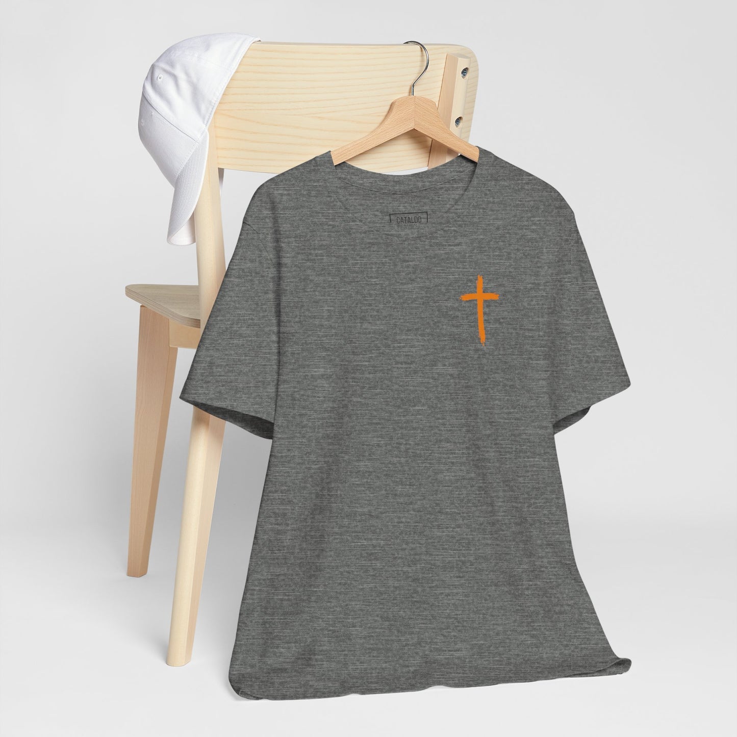 Look at the Birds Christian Tee — Matthew 6:26 Cross Graphic T‑Shirt